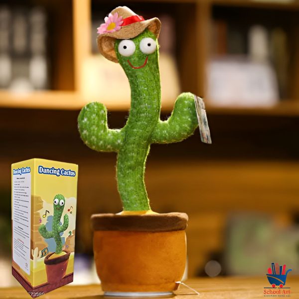 Interactive Dancing Cactus Toy