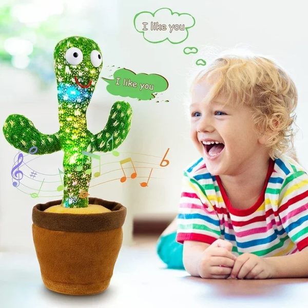 Interactive Dancing Cactus Toy