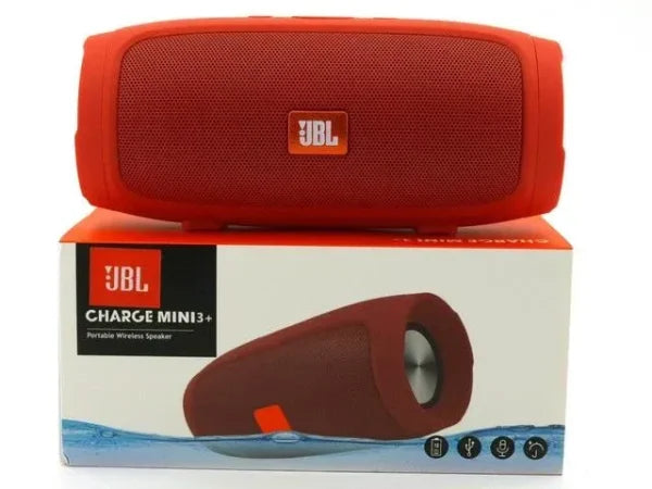 JBL 3+ Mini Bluetooth Speaker – Portable Wireless Rechargeable Music Speaker (Random Color)