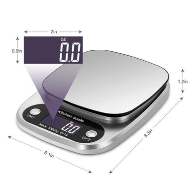 digital kitchen weight scale

kitchen digital scale

plastic digital weight machine

food weighing scale

1g to 10000g digital scale

precision kitchen scale

cooking and baking scale

electronic kitchen scale

lightweight food scale

digital measuring scale