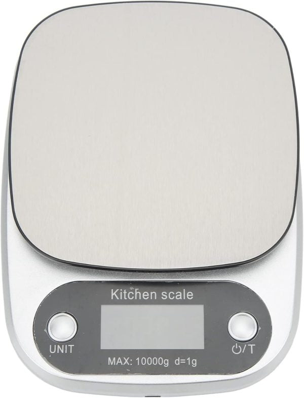 Digital Kitchen Weight Scale – Plastic Digital Scale with 1g to 10,000g Precision Measurement