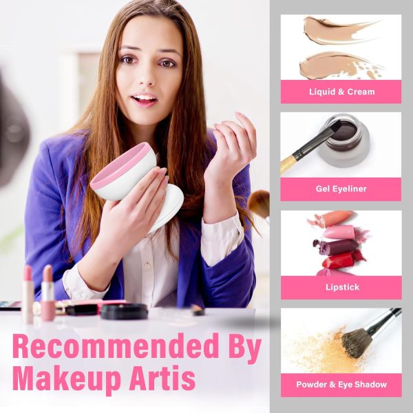 Electric Makeup Brush Cleaner Machine – Quick & Deep Cleaning Tool for Brushes