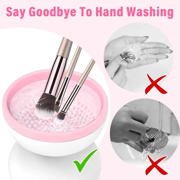 Electric Makeup Brush Cleaner Machine – Quick & Deep Cleaning Tool for Brushes