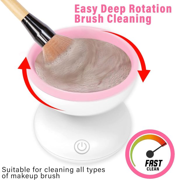 Electric Makeup Brush Cleaner Machine – Quick & Deep Cleaning Tool for Brushes