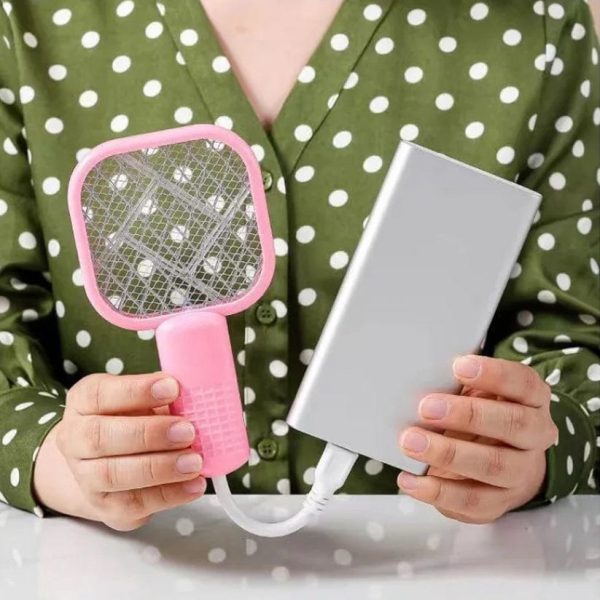 Mini USB Electric Mosquito Racket – Rechargeable Insect Killer