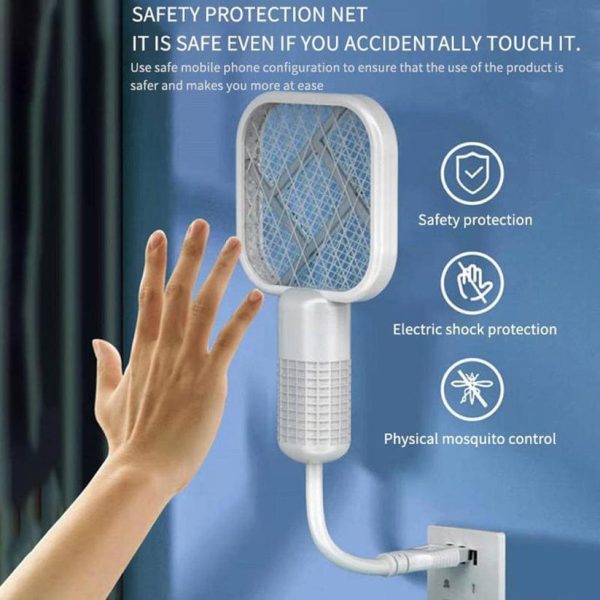 Mini USB Electric Mosquito Racket – Rechargeable Insect Killer