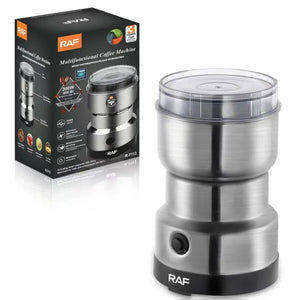 RAF R.7113 Multi-Purpose Electric Coffee Grinder – Automatic Stainless Steel Coffee, Spice & Bean Grinder
