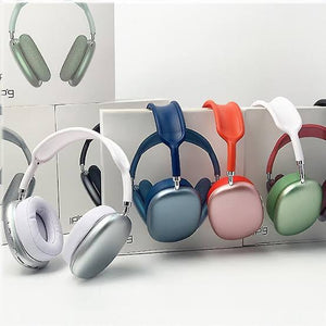 P9 Pro Max Wireless Bluetooth Headphones – Premium Over-Ear Headset for Music, Gaming & Travel (Random Color)