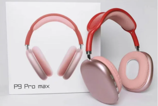 P9 Pro Max Wireless Bluetooth Headphones – Premium Over-Ear Headset for Music, Gaming & Travel (Random Color)