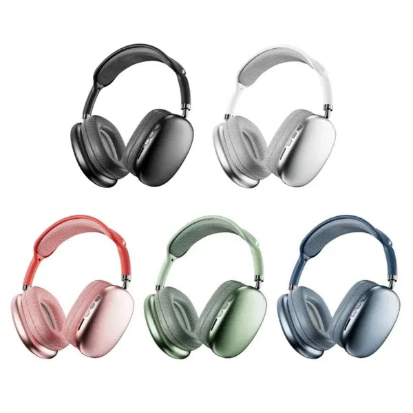 P9 Pro Max Wireless Bluetooth Headphones – Premium Over-Ear Headset for Music, Gaming & Travel (Random Color)