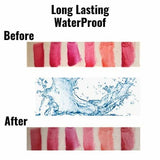 Pack of 6 Dear Darling WardaBeauty Ice Cream Lip & Cheek Tint – Long-Lasting Liquid Tint (Random Colors)