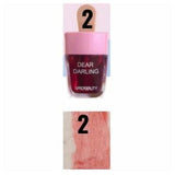 Pack of 6 Dear Darling WardaBeauty Ice Cream Lip & Cheek Tint – Long-Lasting Liquid Tint (Random Colors)