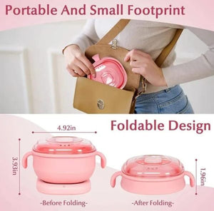 Portable Silicone Wax Warmer – Foldable Electric Wax Heater for Home & Travel