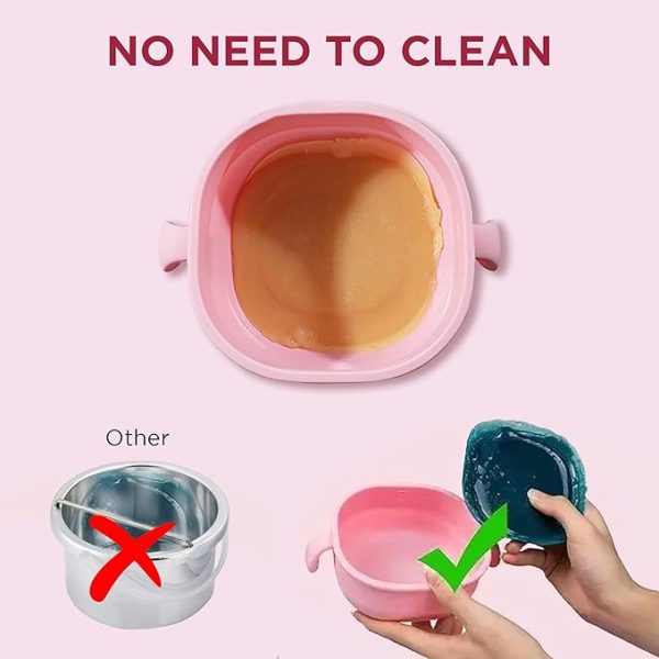 Portable Silicone Wax Warmer – Foldable Electric Wax Heater for Home & Travel