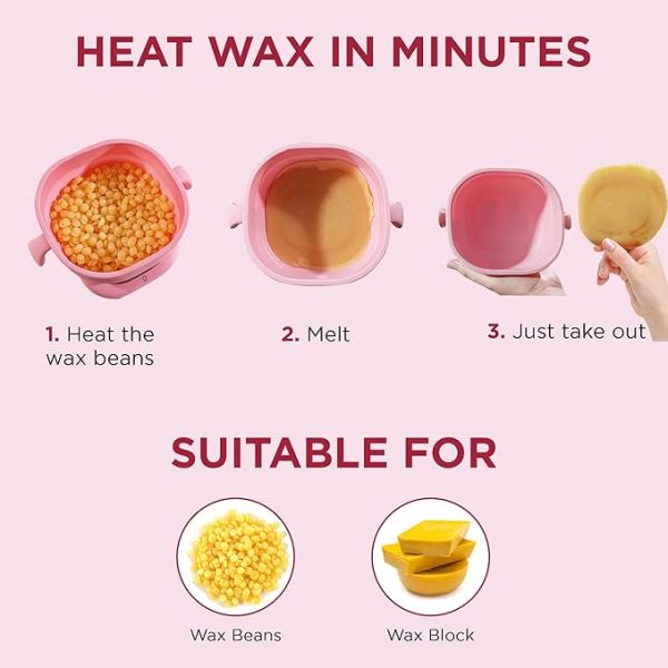 Portable Silicone Wax Warmer – Foldable Electric Wax Heater for Home & Travel