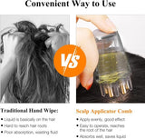 Scalp Root Hair Oil Applicator – Mini Oil Massage Comb for Even Application & Scalp Care
