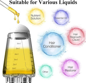 Scalp Root Hair Oil Applicator – Mini Oil Massage Comb for Even Application & Scalp Care