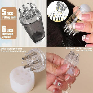 Scalp Root Hair Oil Applicator – Mini Oil Massage Comb for Even Application & Scalp Care