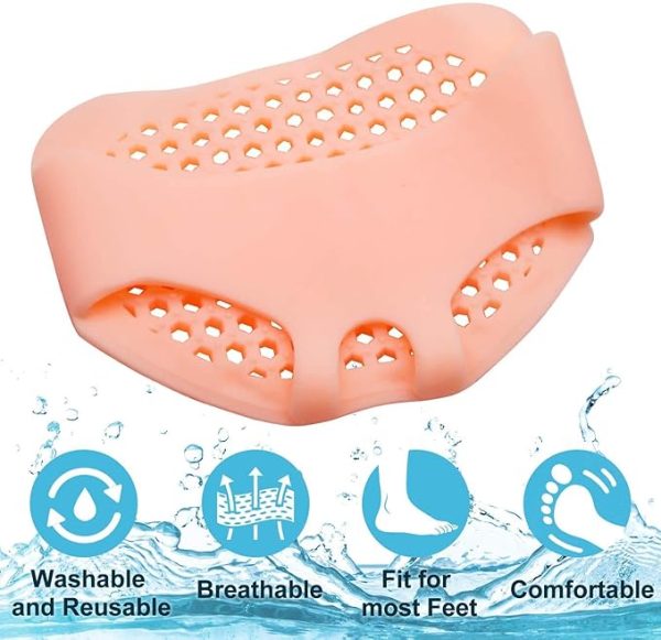 Silicone Gel Half Toe Heel Sleeve