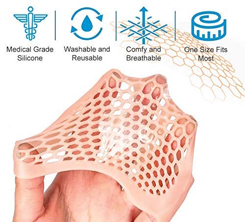 Silicone Gel Half Toe Heel Sleeve