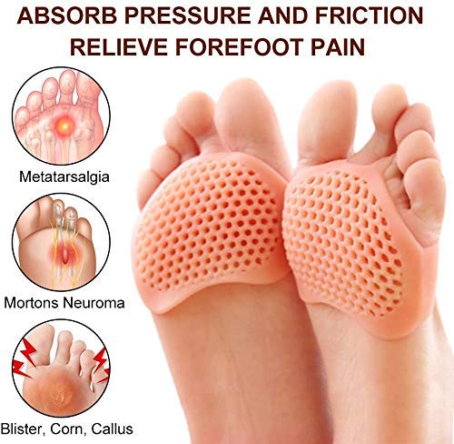Silicone Gel Half Toe Heel Sleeve