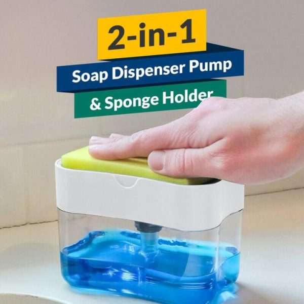 soap pump dispenser

kitchen sink soap dispenser

sponge holder dispenser

liquid soap dispenser

dish soap dispenser with holder

sink organizer

soap and sponge holder

kitchen cleaning tools

refillable soap dispenser

compact soap dispenser