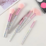 Sweet Beauty 7 Pcs Makeup Brush Set – Complete Brush Kit for Professionals & Beginners (Random Color)