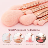 Sweet Beauty 7 Pcs Makeup Brush Set – Complete Brush Kit for Professionals & Beginners (Random Color)