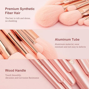 Sweet Beauty 7 Pcs Makeup Brush Set – Complete Brush Kit for Professionals & Beginners (Random Color)