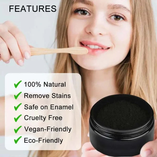 Teeth Whitening Charcoal Powder (Organic) – Natural Activated Charcoal, 30g