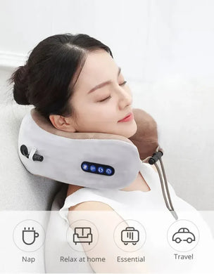 U-shaped neck massager

USB rechargeable pillow

cervical massage cushion

portable neck and shoulder massager

travel neck pillow massager

relaxing neck protector

car neck massager pillow

home massage cushion

ergonomic neck support

vibration massager pillow