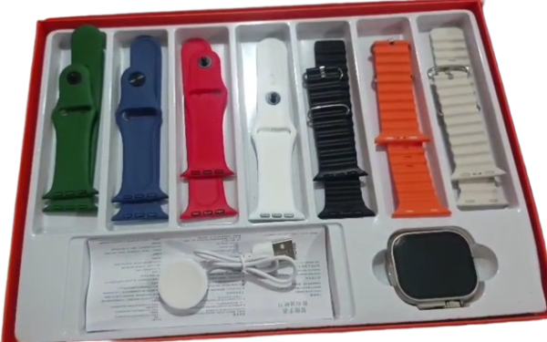 Ultra 2 Smart Watch – 2.1" Full Touch HD Display, Bluetooth Calling & Sleep Monitoring