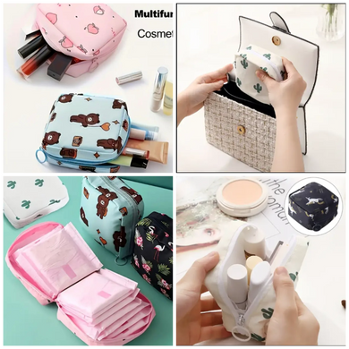 sanitary pads storage bag

women’s hygiene pouch

cosmetic organizer bag

portable makeup pouch

girls hygiene pad bag

travel cosmetic bag

ladies makeup organizer

small storage pouch

random color pouch bag

napkin and pad holder