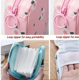 Women’s Portable Pouch & Cosmetic Bag – Sanitary Pads Storage Organizer / Makeup & Hygiene Bag (Random Design & Color)